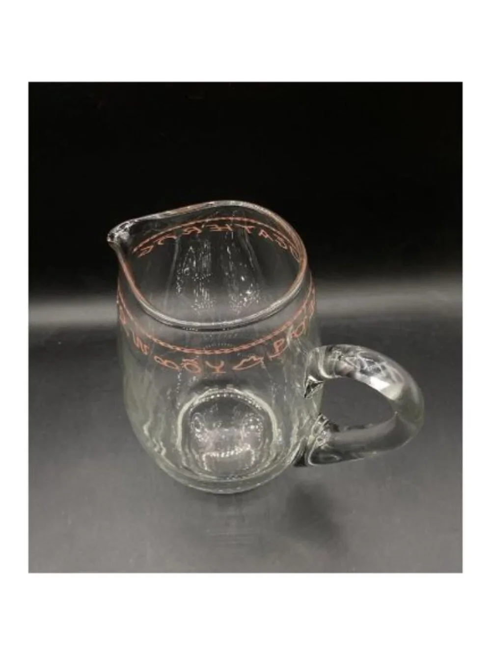 Cowboy Poetry Gathering Western Brands Large Iced Tea Glass Pitcher 8.25”